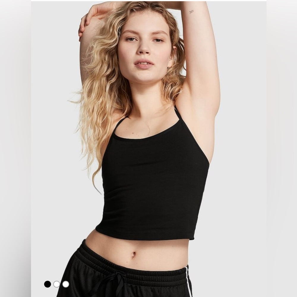 Victoria's Secret Black Crop Top